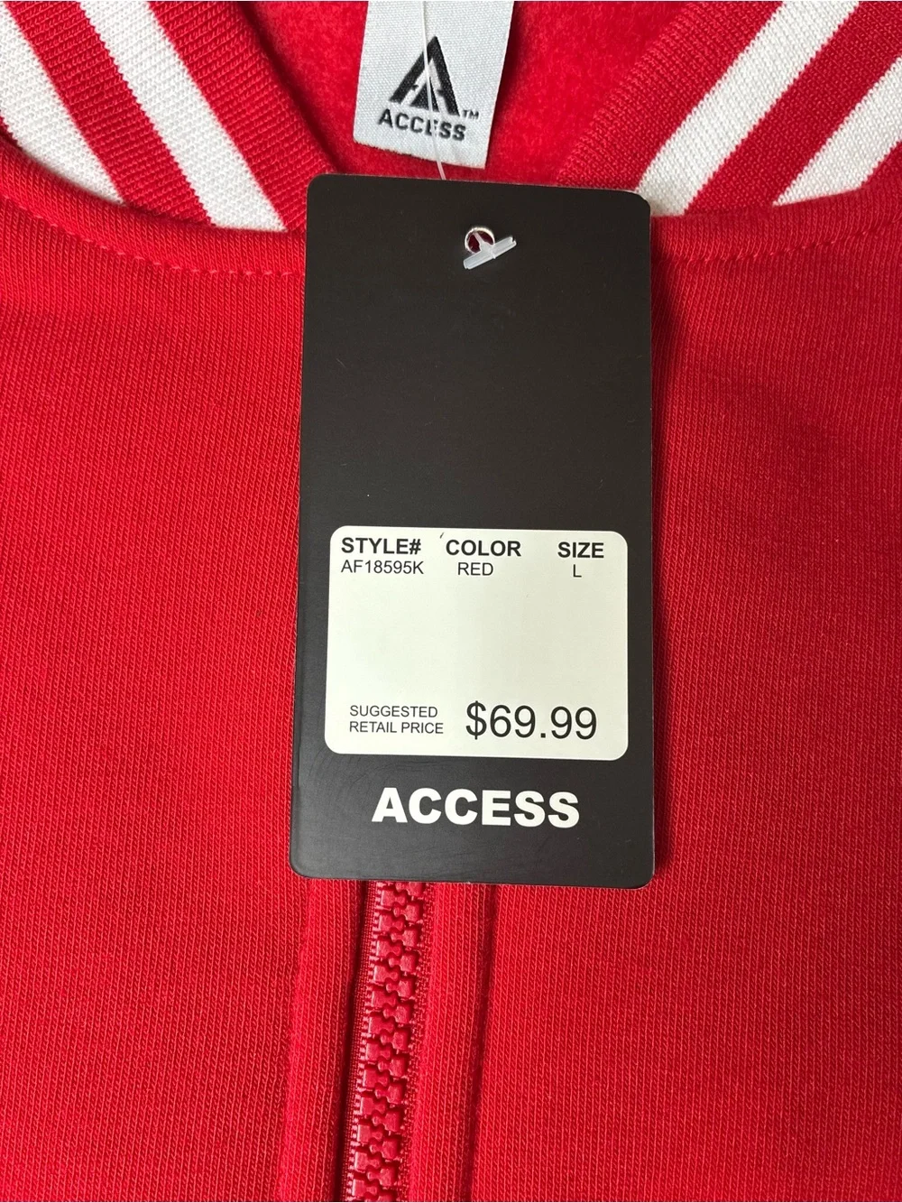 Kids Red Matching Track Jacket and Pants Set